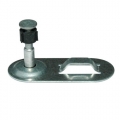 Tie Strap Holder with 3/4" Plated Pin