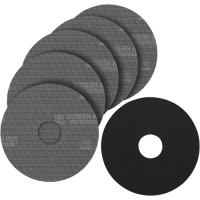 H&L 2 Piece Paper Drywall Pad Kits with 5 Abrasive Discs - 9" (80G)