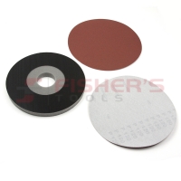 H&L 2 Piece Paper Drywall Pad Kits with 5 Abrasive Discs - 9" (120G)