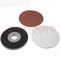 H&L 2 Piece Paper Drywall Pad Kits with 5 Abrasive Discs - 9" (220G)