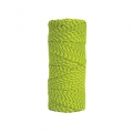 Green & Black Bonded Braided Nylon Line - 500' Tube