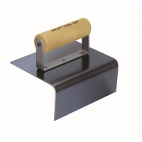 Blue Crucible Steel Outside Step Tool No Batter Wood Handle with 3/4" Radius (6" x 6" x 6")