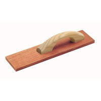 Hi-Craft Cali Mahogany Wood Hand Float w/ Wood Handle (14" x 3-1/2")