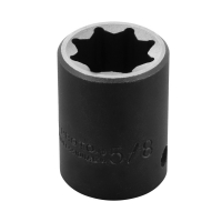 8-point Impact Socket with 1/2" Drive (5/8")