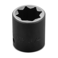 8-point Impact Socket with 1/2" Drive (3/4")