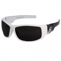 Caraz Apocalypse Smoke Lens Safety Glasses (White & Gray)