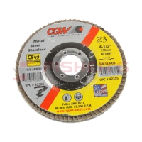 Z3 Zirconia Type 27 Grinding Disc - 4-1/2" 80 Grit (7/8" Arbor)