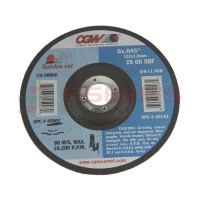 General Purpose Quickie Cut Type 27 Cut-Off Wheel 6" (60 Grit)