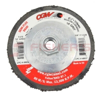 Semi-Flex Silicon Carbide Type 27 Disc 4-1/2" (16 Grit)