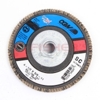Silicon Carbide Ultimate Type 27 Flap Disc - 4-1/2" 120 Grit (5/8"-11 Arbor)