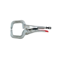 Round Tip Locking C-Clamp (6")