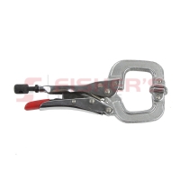 Swivel Pad Locking C-Clamp (6")