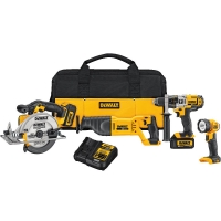 20V Max Lithium Ion 4-Tool Combo Kit (3.0 Ah)