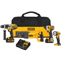 20V Max Premium 4-Tool Combo Kit (3.0 Ah)