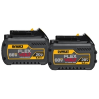 Flexvolt 20V/60V Max Dual Battery Pack (6.0 Amps)