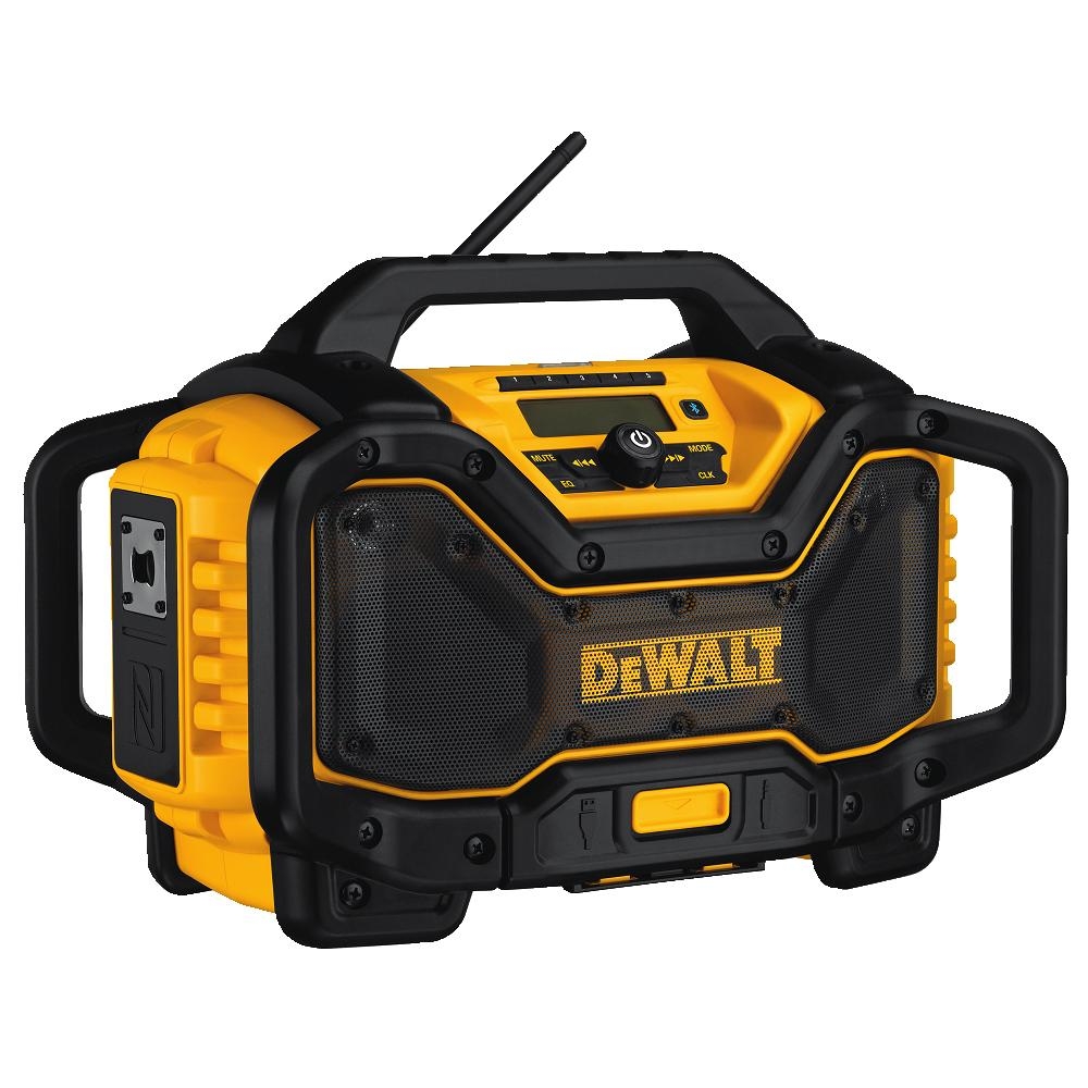 DeWalt DCR025 Bluetooth 20V Charger Radio with AC Outlets