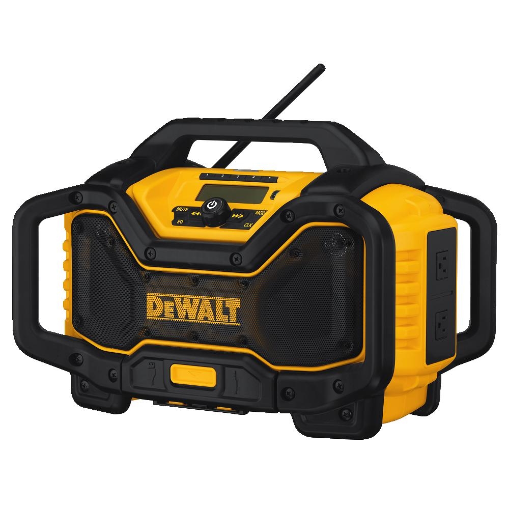 DeWalt DCR025 Bluetooth 20V Charger Radio with AC Outlets