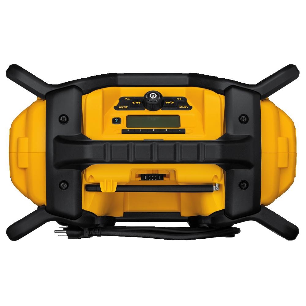 DeWalt DCR025 Bluetooth 20V Charger Radio with AC Outlets