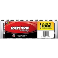 9 Volt Alkaline Shrink-Wrapped Batteries 6-Pack