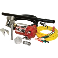 12 Volt DC Portable Pump with Hose and Nozzle