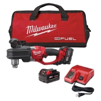 M18 FUEL Lithium-Ion Brushless Hole Hawg 1/2" Right Angle Drill Kit 18-Volt