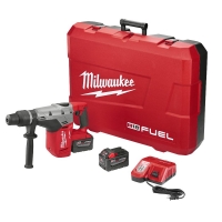 M18 FUEL Lithium-Ion Brushless Cordless 1-9/16" SDS-Max Rotary Hammer Kit with 2 18-Volt 9.0Ah Batteries