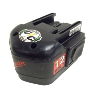 Milwaukee Replacement Power Tool battery 12-Volt