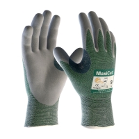 Seamless Knit Engineered Yarn Glove with Nitrile Coated MicroFoam Grip on Palm & Fingers (Medium)