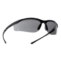 Bolle Shadow Safety Glasses Black Temples Smoked Anti-Fog Lens