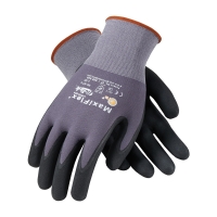 Seamless Knit Nylon / Lycra Glove with Nitrile Coated MicroFoam Grip on Palm & Fingers (XXX-Large)