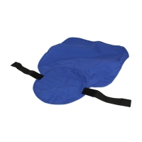 Evaporative Cooling Hard Hat Pad with Neck Shade Color Blue