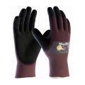Ultra Lightweight Nitrile Glove, 3/4 Dipped with Seamless Knit Nylon / Lycra Liner and Non-Slip Grip on Palm & Fingers (X-Lar