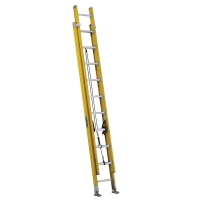 Fiberglass Extension Ladder 20 ft.375 lb Load Capacity