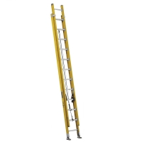 Fiberglass Extension Ladder 24 ft.375 lb Load Capacity