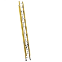 Fiberglass Extension Ladder 28 ft.375 lb Load Capacity