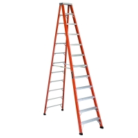 Fiberglass Step Ladder 12 ft. 375 lb. Load Capacity