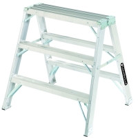 Aluminium Sawhorse Ladder 3 ft. 300 lb. Load Capacity