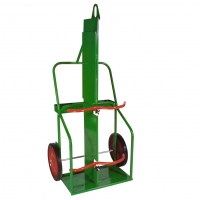 Medium Range High Rail Cylinder Cart w/ Lifting Eye & Firewall