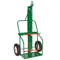 Full Range High Rail Double Cylinder Cart w/ Lifting Eye & Firewall