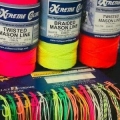 Braided Mason Line - Fluorescent Pink #18 (1000 ft)