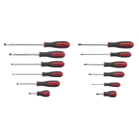 Combination Dual Material Screwdriver Set 12 Piece