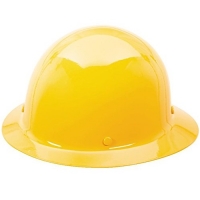 Skullgard Protective Hat Yellow with Staz-On Suspension