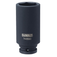 Impact Socket 6 Point 1/2" Drive 1-1/8"