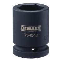 Impact Socket 3/4" Drive 6 Point 1"