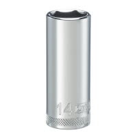 Deep Socket 6 Point 3/8" Drive 14mm