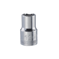 Standard Socket 6 Point 1/2" Drive 12mm