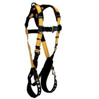 Journeyman Flex Full Body Harness with Tongue Buckle Leg Straps (1 D-Ring)