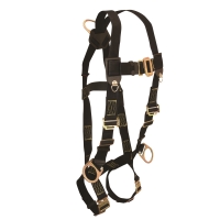 WeldTech Full Body Harness with Quick-Connect Buckle Leg Straps (3 D-Rings)