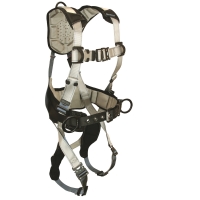 FlowTech Full Body Belted Construction Harness Gray/Black (Size Large)