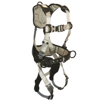 FlowTech Full Body Belted Construction Harness Gray/Black (Size Medium)